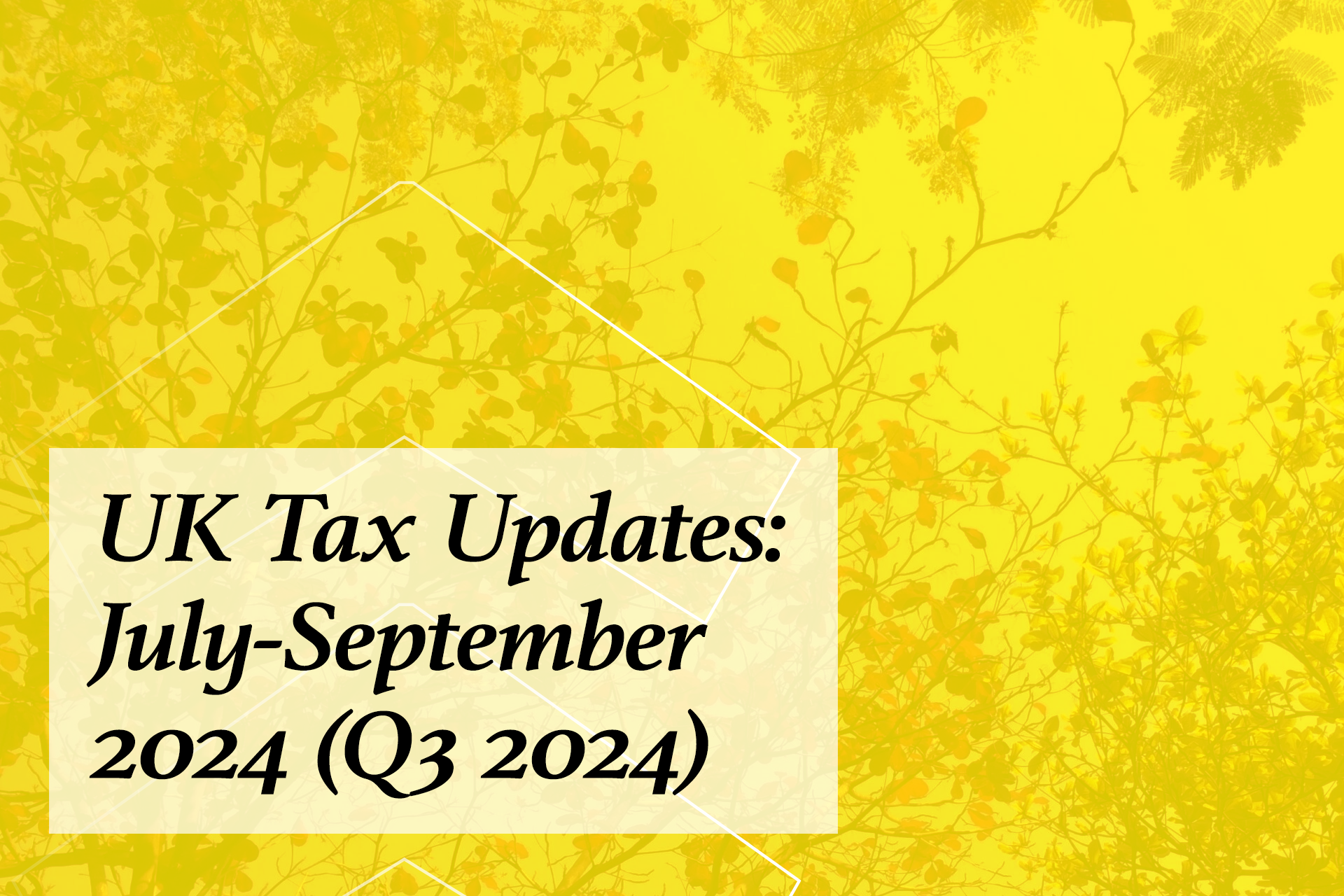 Uk Tax Update Q3 - Title Graphic